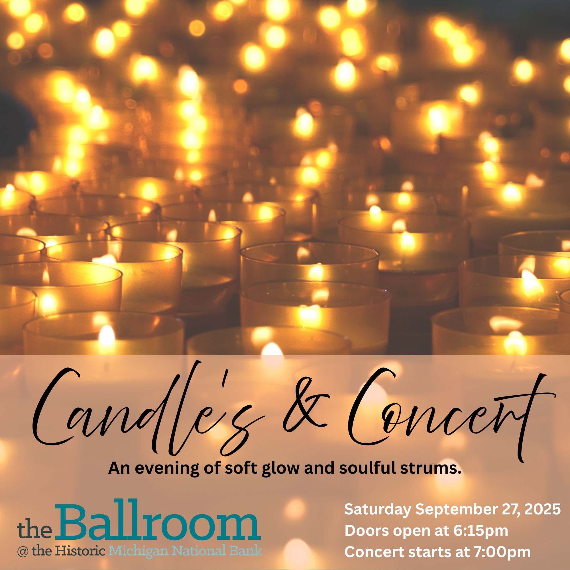 Candlelight Concert (8.5 x 8.5 in)